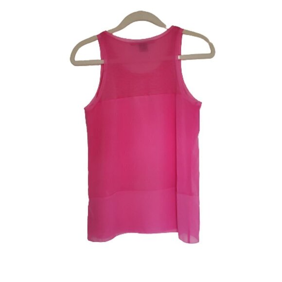 French Connection Mixed Media Tank Top XS - Picture 2 of 4